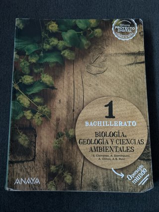 Biología, Geología y Ciencias Ambientales 1 Bac...