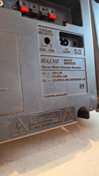 Radio Cassette Vintage SANYO M903SR