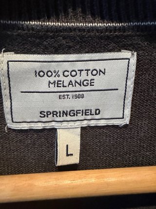 Jersey Springfield gris bicolor