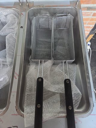 Freidora Eléctrica Zanussi 4 cestas