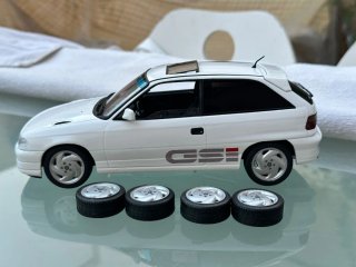 Llantas Opel Calibra Turbo 1:18