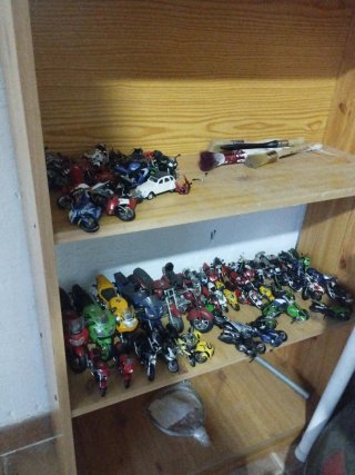 Colección de motos a escala