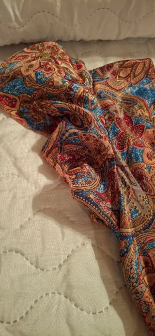 Vestido boho seda estampado talla única