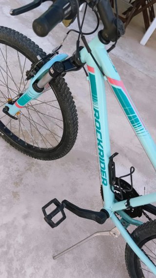 Bicicleta 24" Rockrider 500 REGALO Casco y Patines
