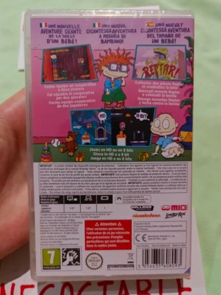 🇪🇦 Rugrats Adventures in Gameland Switch Nuevo