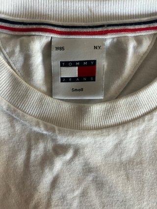 Camiseta Tommy Jeans Blanca