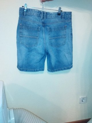 Pantalón corto vaquero mujer Talla 40