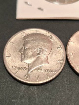 Lote 3 monedas Half Dollar