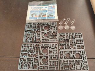 cuchillas necrópolis necron en matriz Warhammer