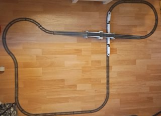 Tren de juguete eléctrico