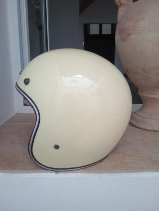 Casco Jet Stormer QUARTZ SOLID Blanco