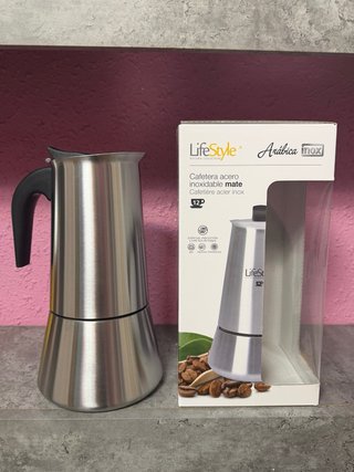 Cafetera LifeStyle Acero Inox 12 Tazas