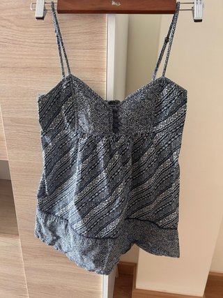 Blusa tirantes estampada