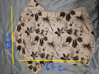 Camicia TRN MAN fantasia fiori e teschi taglia M