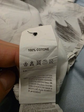 Camicia TRN MAN fantasia fiori e teschi taglia M
