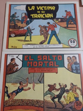8 comics de Alberto España y su perro,como nuevos