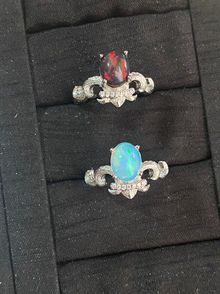 Anillo Ópalo Natural