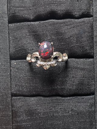 Anillo Ópalo Natural
