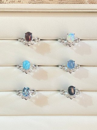 Anillo Ópalo Natural