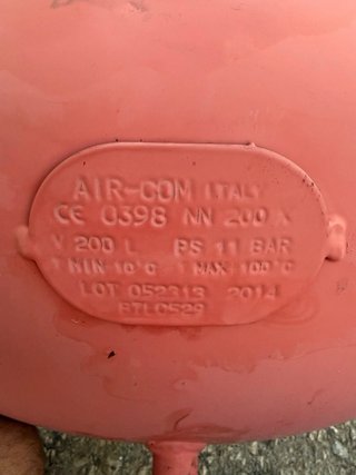 Compresor de aire BETICO 200litros