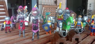 Playmobil Medieval - Caballeros y Dragón