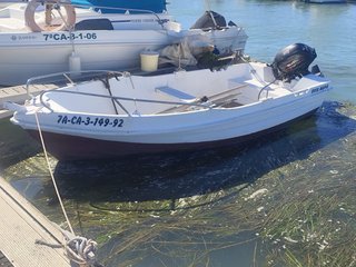 Barco 4m + Motor Suzuki 20cv 4T