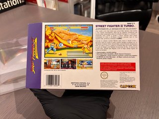 Street Fighter II Turbo SNES PAL