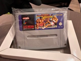 Street Fighter II Turbo SNES PAL