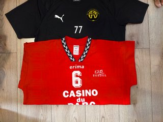 Lote 4 camisetas deportivas