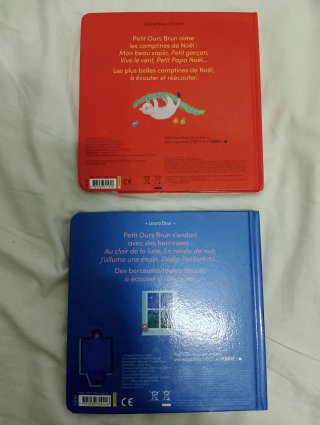 Petit ours brun (2 libros) francés con audios.