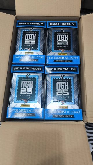 Scatole Panini MGH 25° Anniversario