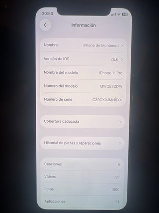 iPhone 11 Pro 64 GB Oro