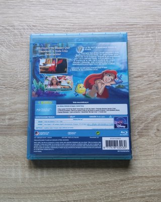 La Sirenita Película Blu Ray
