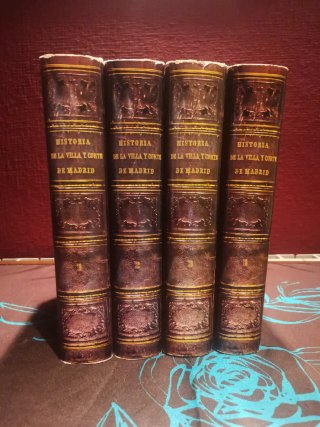 Historia de la villa y corte de Madrid