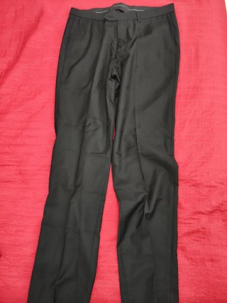 Abito LINO CON nero taglia L (Taglia 40)