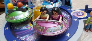 Playmobil Atracción Feria Espacial y  Figuras