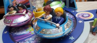 Playmobil Atracción Feria Espacial y  Figuras