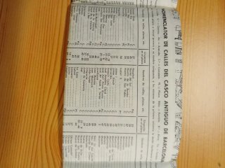 Guía urbana de Barcelona del año 1973