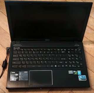 MSI GE60 Laptop 256GB SSD + 1TB HDD i7