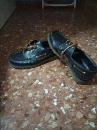 Zapatos náuticos azul marino