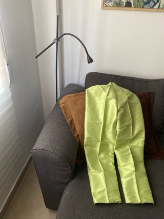 Pantalones GAP de Seda Verdes