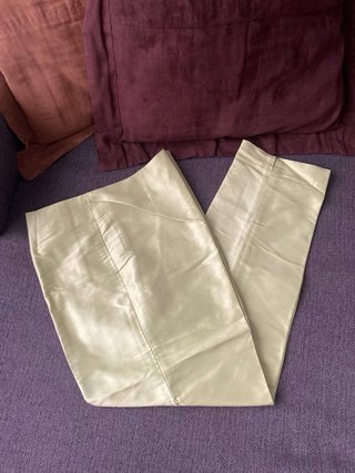 Pantalones GAP de Seda Verdes