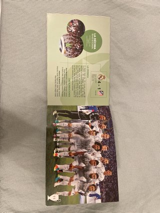 LIBRO HISTORICO Y EXCLUSIVO FIRMAS REAL MADRID
