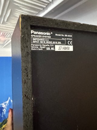 Minicadena Panasonic SA AK40+Bluetooth