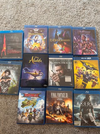 Películas Blu-ray Varias