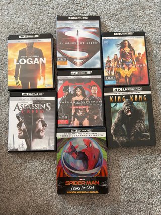 Películas Blu-ray Varias