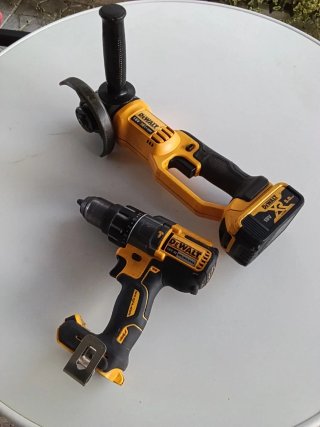 AMOLADORA DEWALT DCG412 Y TALADRO DEWALT DCD996