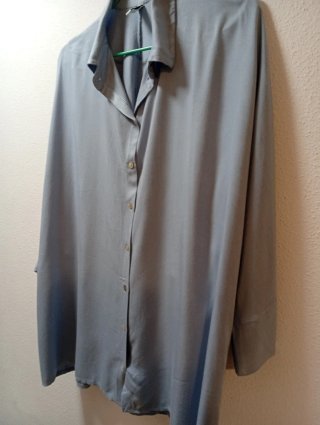 Camisa Italiana Gris Talla Única