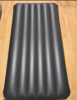 Colchón hinchable Intex 1 plaza + inflador