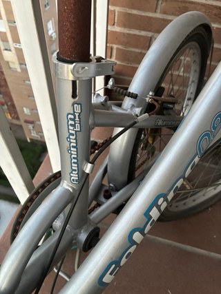 Bicicleta in Alluminio Pieghevole